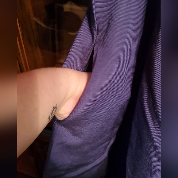 Trashy Diva HONEY DRESS - DARK BLUE RIBBED RAYON size 20 - Picture 8 of 9